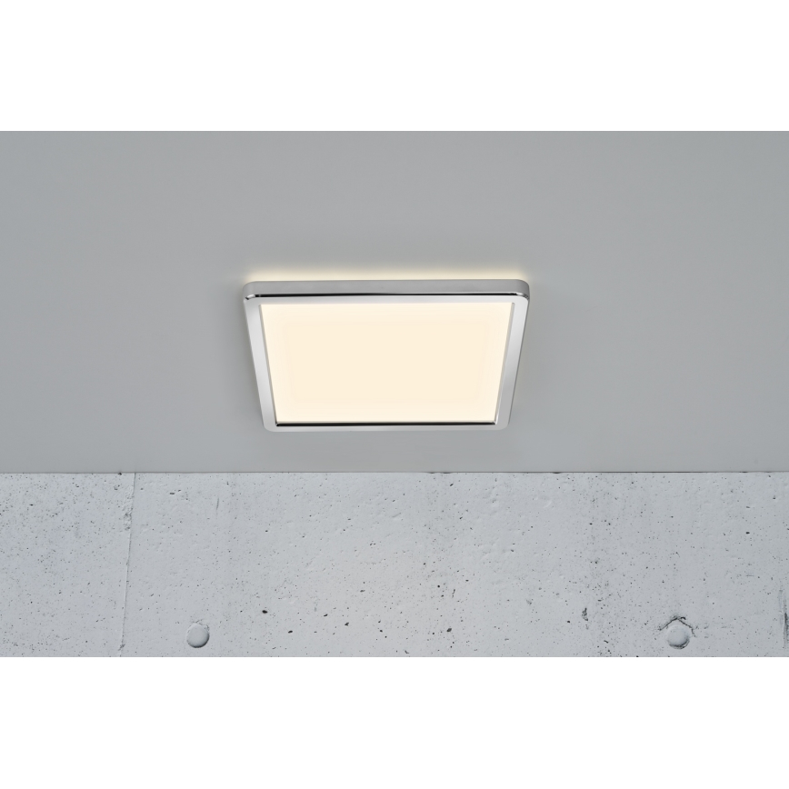 Nordlux - LED-dæmpbart badeværelsesloftarmatur OJA LED/14,5W/230V 3000/4000K IP54 30x30 cm