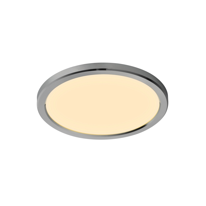 Nordlux - Dæmpbar LED-badeværelsesloftlampe OJA LED/14,5W/230V 3000/4000K IP54 Ø 30 cm