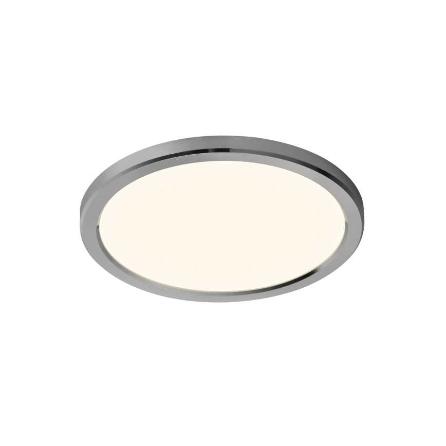 Nordlux - Dæmpbar LED-badeværelsesloftlampe OJA LED/14,5W/230V 3000/4000K IP54 Ø 30 cm