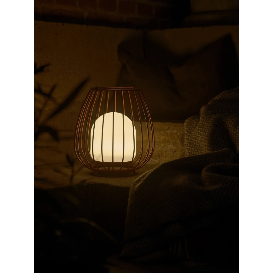 Nordlux - LED dæmpbar udendørs bærbar lampe JIM TO-GO LED/3W/3,7V IP54 5000 mAh rød