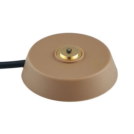 Nordlux - Dæmpbar genopladelig udendørs LED-bordlampe ELLEN LED/2,8W/3,7V 2200 mAh IP44 brun