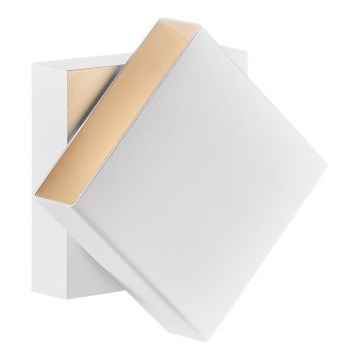 Nordlux - LED dæmpbar udendørs væglampe TURN LED/13,8W/230V IP54 hvid