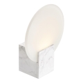 Nordlux - LED Dæmpbar væglampe til badeværelse HESTER LED/9,5W/230V IP44 hvid