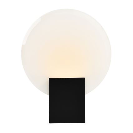Nordlux - LED Dæmpbar væglampe til badeværelse HESTER LED/9,5W/230V IP44 sort