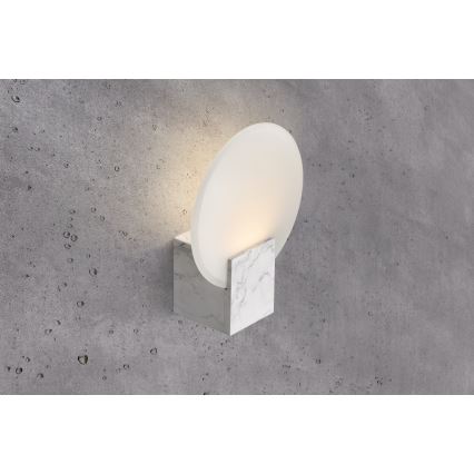 Nordlux - LED Dæmpbar væglampe til badeværelse HESTER LED/9,5W/230V IP44 hvid