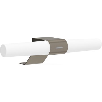 Nordlux - LED dæmpbart badeværelses spejlbelysning HELVA LED/9,5W/230V IP44 3000/4000K CRI 90 mat krom