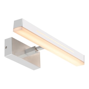 Nordlux - LED dæmpbart badeværelses spejlbelysning OTIS LED/14W/230V IP44 40 cm sølv