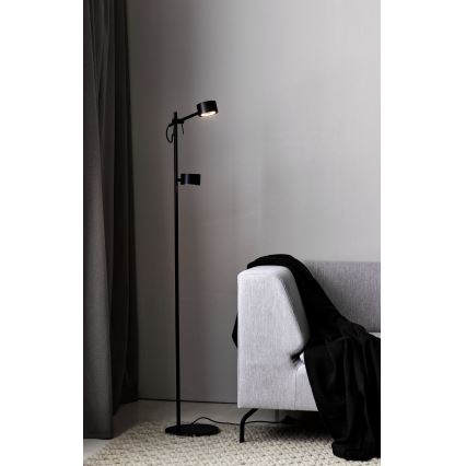 Nordlux - LED gulvlampe dæmpbar CLYDE 2xLED/4W/230V