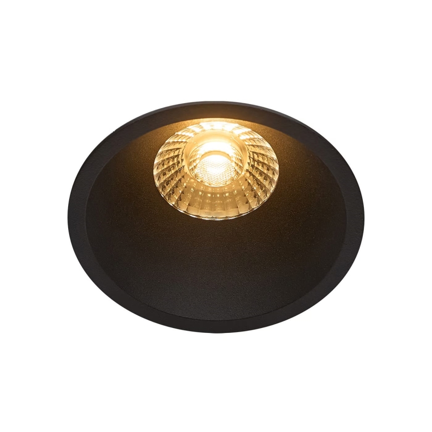 Nordlux - LED indbygningslampe til badeværelse dæmpbar ALBRIC LED/8W/230V IP44 sort
