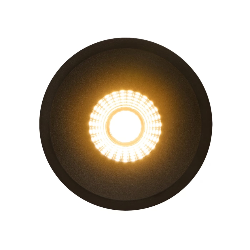 Nordlux - LED indbygningslampe til badeværelse dæmpbar ALBRIC LED/8W/230V IP44 sort