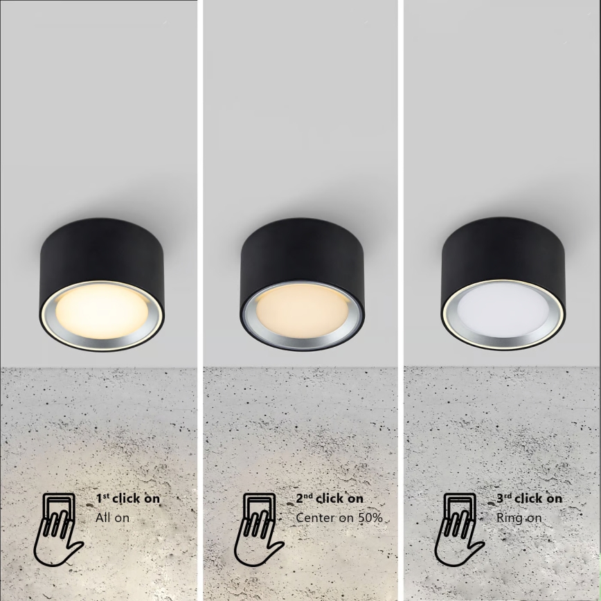 Nordlux - LED loftlampe dæmpbar FALLON LED/5,5W/230V 2700K diameter 10 cm hvid