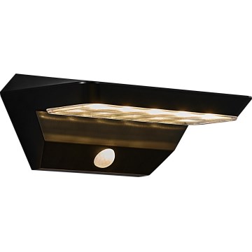 Nordlux - LED solcelle væglampe med sensor AGENA LED/5W/3,7V IP44 2200 mAh