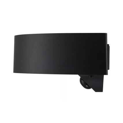 Nordlux - LED solcelle væglampe med sensor MONAY LED/5W/5V 3000K IP44 2000 mAh sort