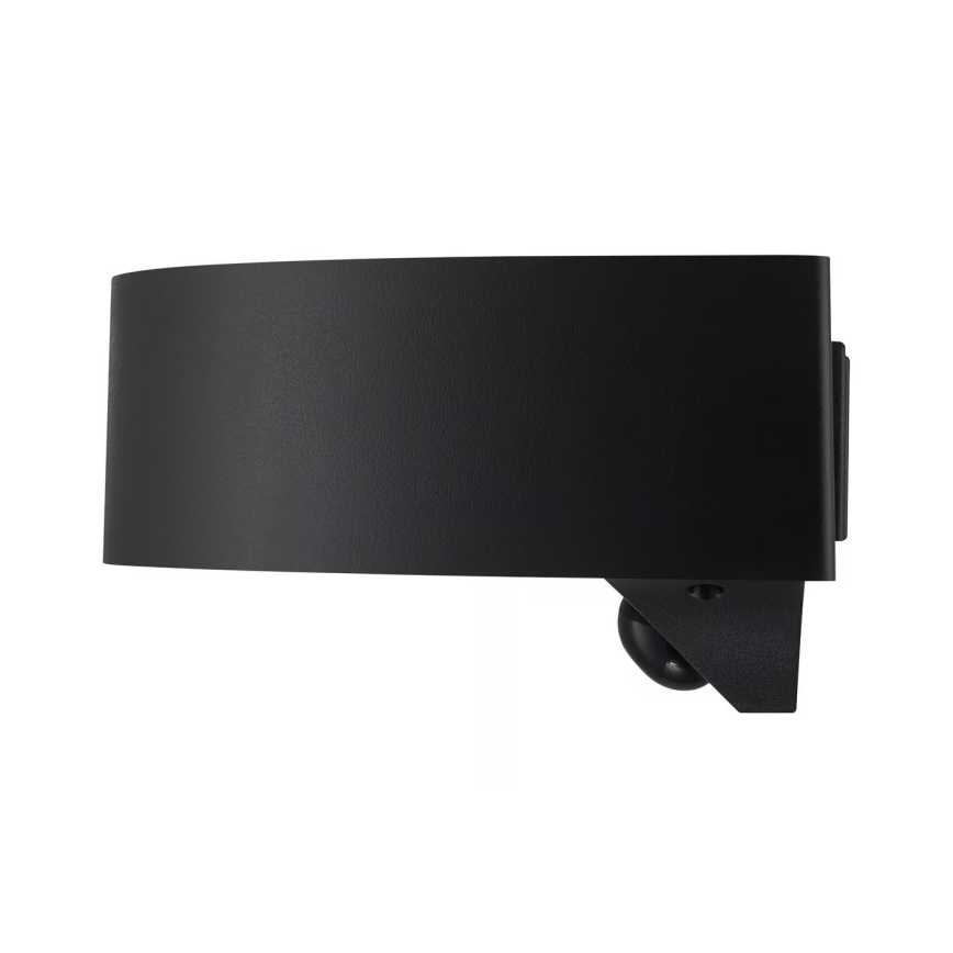 Nordlux - LED solcelle væglampe med sensor MONAY LED/5W/5V 3000K IP44 2000 mAh sort