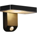 Nordlux - LED solcelle væglampe med sensor RICA LED/5W/3,7V IP44 2200 mAh firkantet