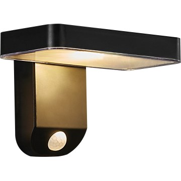 Nordlux - LED solcelle væglampe med sensor RICA LED/5W/3,7V IP44 2200 mAh firkantet