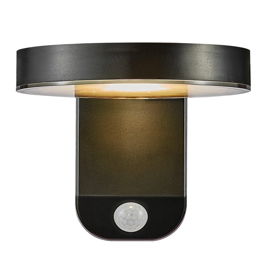 Nordlux - LED solcelle væglampe med sensor RICA LED/5W/3,7V IP44 2200 mAh rund
