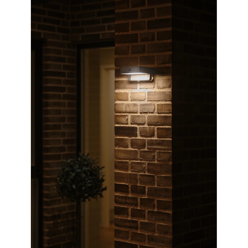 Nordlux - LED solcelle væglampe SAULIO LED/4,45W/3,7V IP44