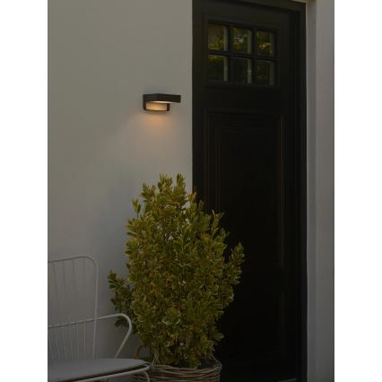 Nordlux - LED solcelle væglampe SAULIO LED/4,45W/3,7V IP44