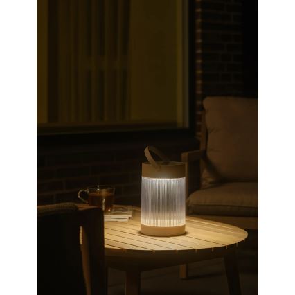 Nordlux - LED solcellelampe COUPAR LED/3,2W/3,7V beige
