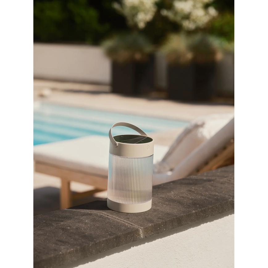 Nordlux - LED solcellelampe COUPAR LED/3,2W/3,7V beige