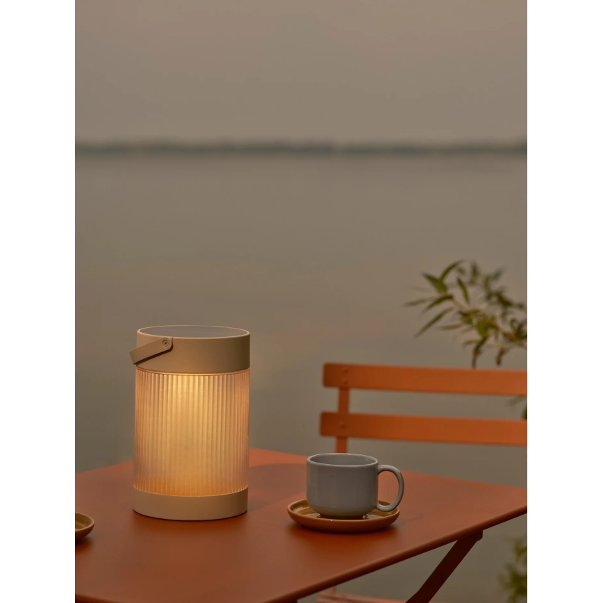 Nordlux - LED solcellelampe COUPAR LED/3,2W/3,7V beige