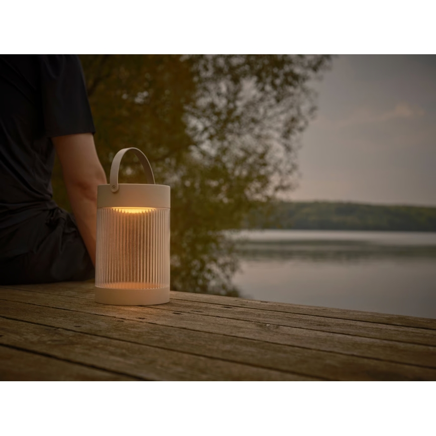 Nordlux - LED solcellelampe COUPAR LED/3,2W/3,7V beige