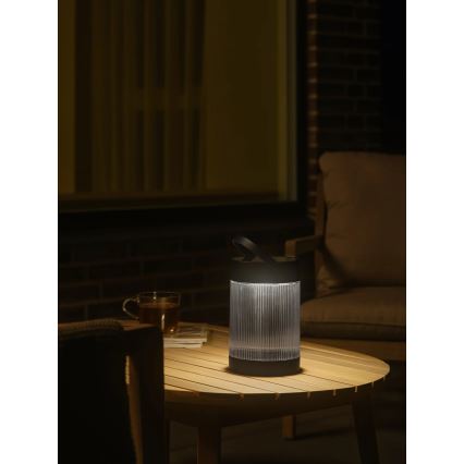Nordlux - LED solcellelampe COUPAR LED/3,2W/3,7V sort