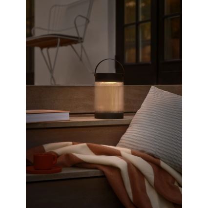 Nordlux - LED solcellelampe COUPAR LED/3,2W/3,7V sort