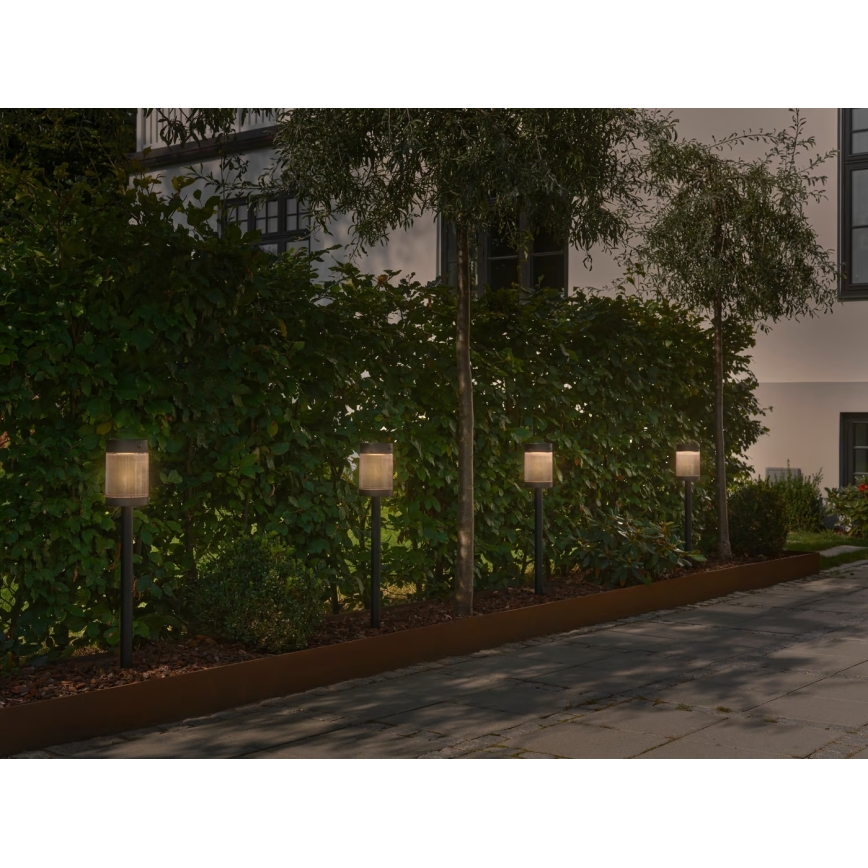 Nordlux - LED solcellelampe COUPAR LED/3,2W/5V 3000K IP44 sort
