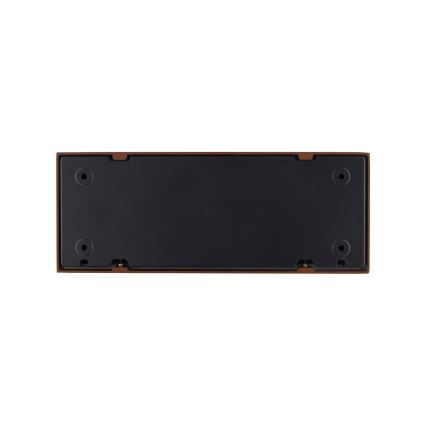 Nordlux - LED solcellelampe med sensor MARCELLIO LED/5W/5V IP54 2200 mAh brun