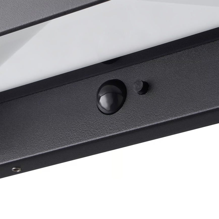 Nordlux - LED solcellelampe med sensor MARCELLIO LED/5W/5V IP54 2200 mAh sort