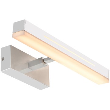 Nordlux - LED spejlbelysning til badeværelse dæmpbar OTIS LED/14W/230V IP44 40 cm sølvfarvet