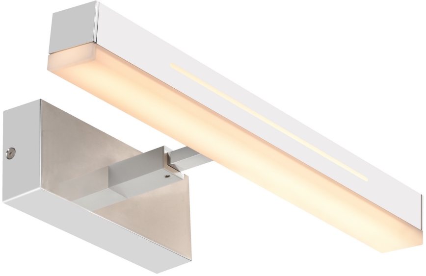 Nordlux - LED spejlbelysning til badeværelse dæmpbar OTIS LED/14W/230V IP44 40 cm sølvfarvet