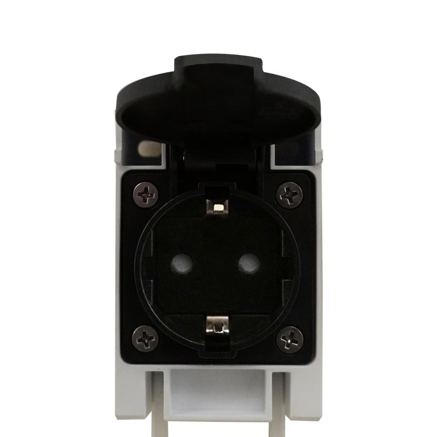 Nordlux - MALAIKA LED badeværelses-spejlbelysning med stikkontakt LED/15W/230V IP44 68,4 cm sort