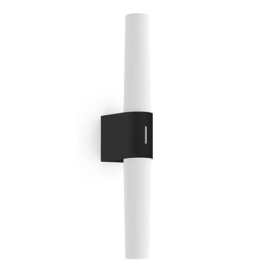 Nordlux - LED spejllampe til badeværelse HELVA LED/9W/230V IP44 sort