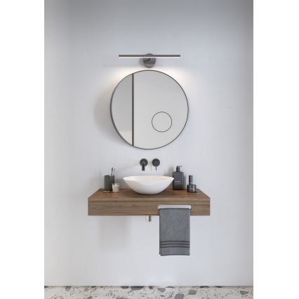 Nordlux - LED spejllampe til badeværelse IP LED/6,2W/230V IP44 40 cm mat krom