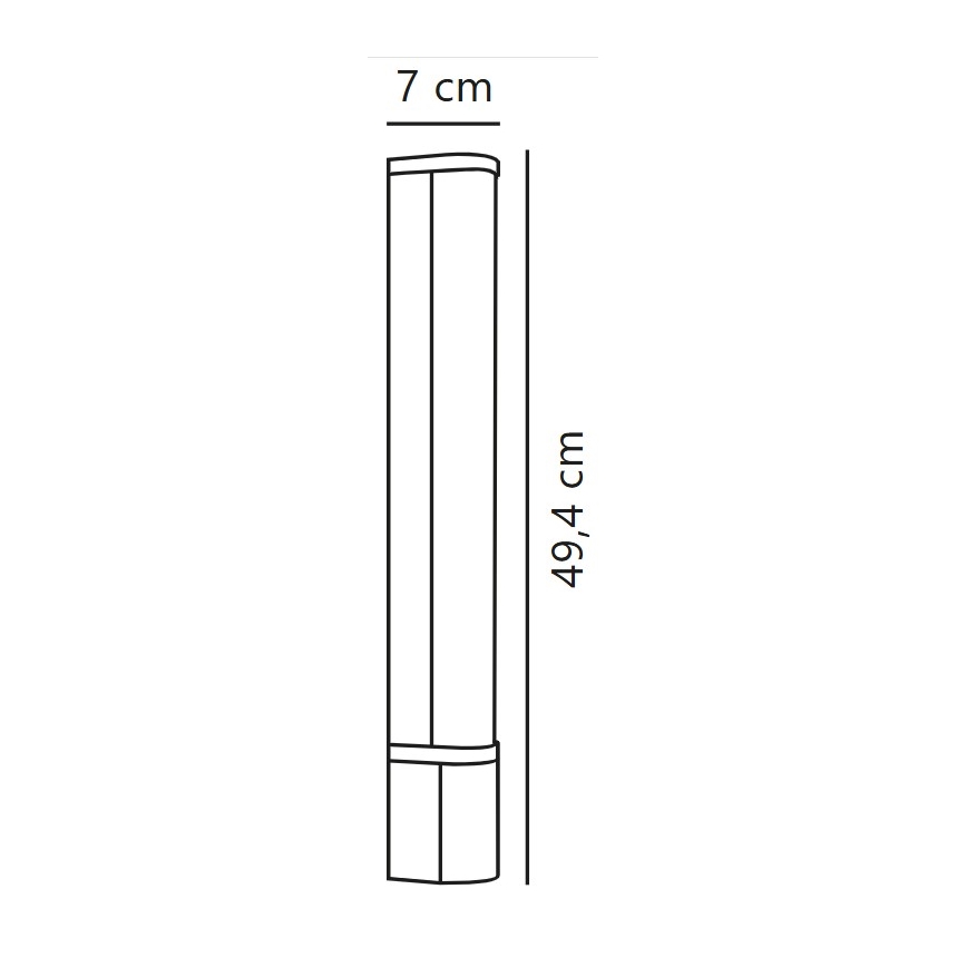 Nordlux - LED spejllampe til badeværelse MALAIKA LED/6W/230V 3000K IP44 hvid