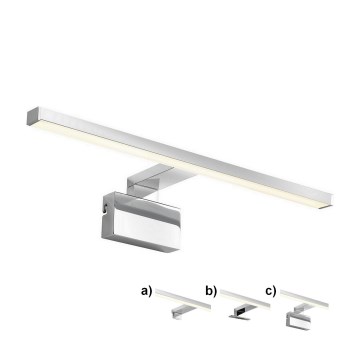 Nordlux - LED spejllampe til badeværelse MARLEE LED/8,9W/230V IP44 3000K 50 cm skinnende krom