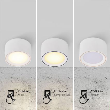 Nordlux - LED spotlampe FALLON LED/5,5W/230V hvid
