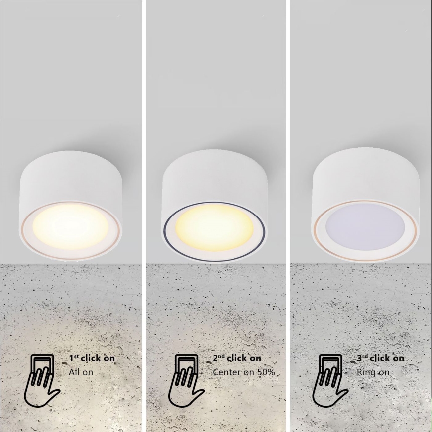 Nordlux - LED spotlampe FALLON LED/5,5W/230V hvid