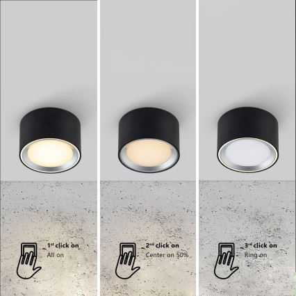 Nordlux - LED spotlampe FALLON LED/5,5W/230V sort