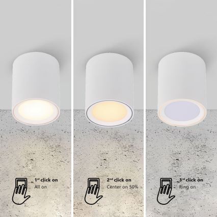 Nordlux - LED spotlampe FALLON LONG LED/5,5W/230V hvid