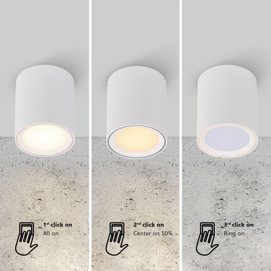 Nordlux - LED spotlampe FALLON LONG LED/5,5W/230V hvid