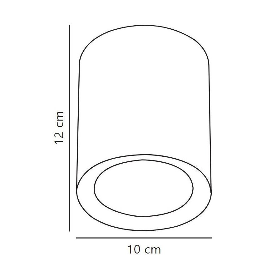 Nordlux - LED spotlampe FALLON LONG LED/5,5W/230V hvid