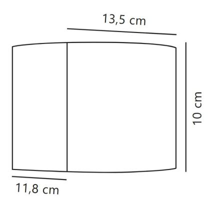 Nordlux - LED udendørs vægarmatur MILDA LED/4,9W/230V IP44 antracit