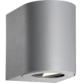 Nordlux - LED udendørs væglampe CANTO 2xLED/5,5W/230V IP44 grå