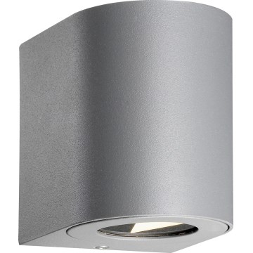 Nordlux - LED udendørs væglampe CANTO 2xLED/5,5W/230V IP44 grå