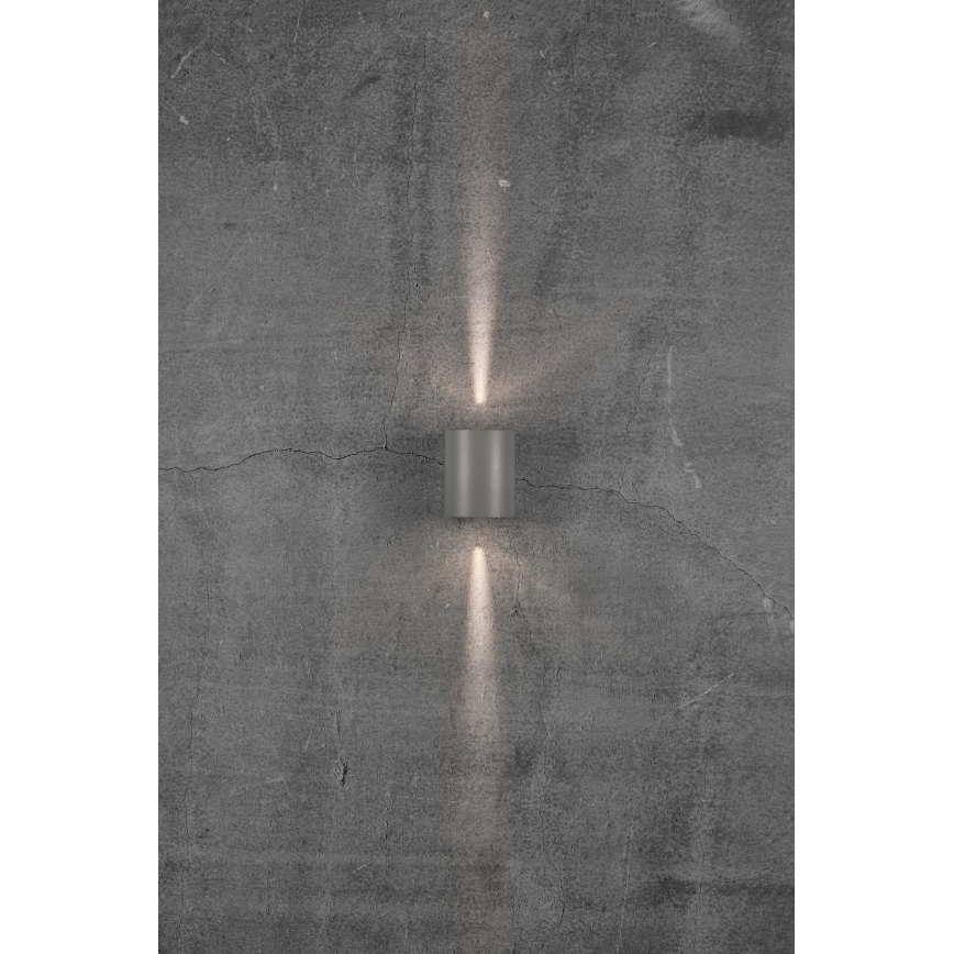 Nordlux - LED udendørs væglampe CANTO 2xLED/5,5W/230V IP44 grå