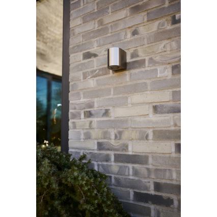 Nordlux - LED udendørs væglampe CANTO 2xLED/6W/230V IP44 i rustfrit stål